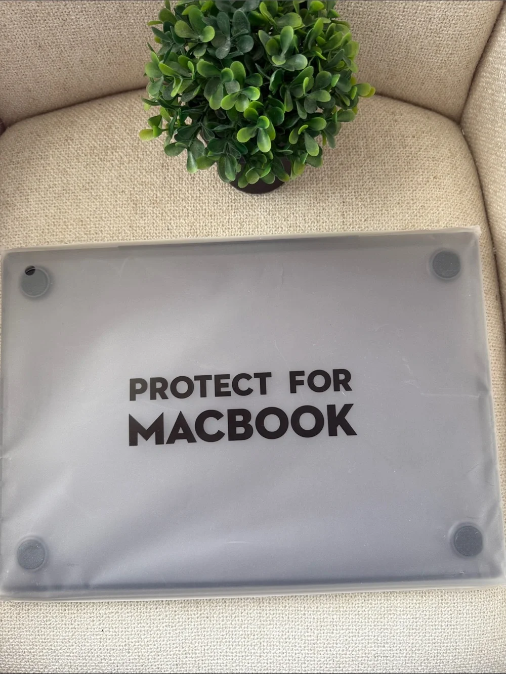 Black Transparent MacBook Cover for 16” MacBook/laptop - Universal Fit
